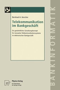 Telekommunikation im Bankgeschäft (eBook, PDF) - Kerscher, Bernhard A.