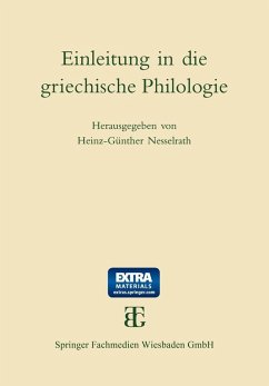 Einleitung in die griechische Philologie (eBook, PDF) Cover Einleitung in die griechische Philologie (eBook, PDF)
