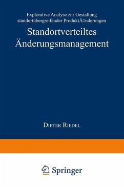 Standortverteiltes Änderungsmanagement (eBook, PDF) - Riedel, Dieter