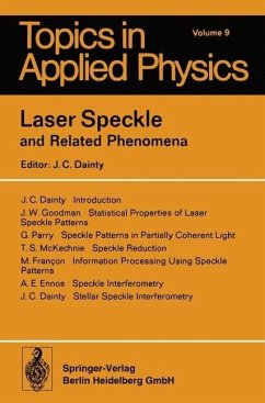 Cover Laser Speckle and Related Phenomena (eBook, PDF)