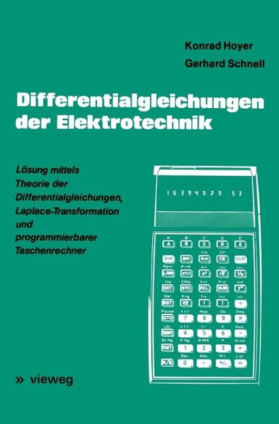 Differentialgleichungen der Elektrotechnik (eBook, PDF) Differentialgleichungen der Elektrotechnik (eBook, PDF)