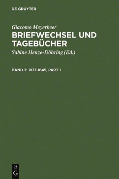 1837-1845 (eBook, PDF) - Meyerbeer, Giacomo