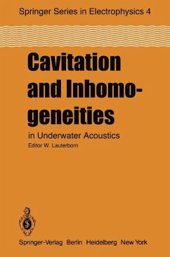 Cover Cavitation and Inhomogeneities in Underwater Acoustics (eBook, PDF)