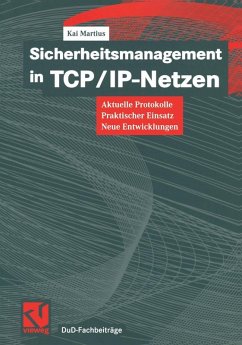Sicherheitsmanagement in TCP/IP-Netzen (eBook, PDF) - Martius, Kai