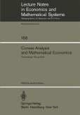 Convex Analysis and Mathematical Economics (eBook, PDF)