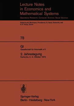 Cover GI. Gesellschaft für Informatik e.V. 2. Jahrestagung (eBook, PDF)