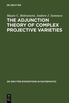 The Adjunction Theory of Complex Projective Varieties (eBook, PDF) - Beltrametti, Mauro C.; Sommese, Andrew J.