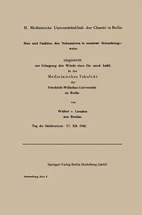 Cover Bau und Funktion der Nebenniere in neuerer Betrachtungsweise (eBook, PDF)