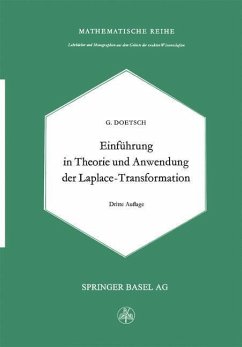 Einführung in Theorie und Anwendung der Laplace-Transformation (eBook, PDF) - Doetsch, G.