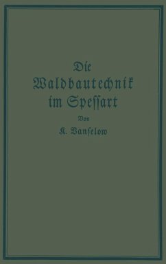 Cover Die Waldbautechnik im Spessart (eBook, PDF)