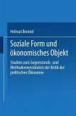 Soziale Form und ökonomisches Objekt (eBook, PDF)