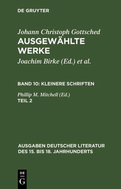 Cover Kleinere Schriften. Zweiter Teil (eBook, PDF)
