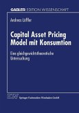 Capital Asset Pricing Model mit Konsumtion (eBook, PDF)