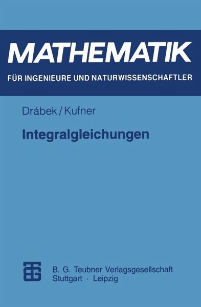 Integralgleichungen (eBook, PDF)