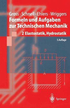 Formeln und Aufgaben zur Technischen Mechanik (eBook, PDF) - Gross, Dietmar; Ehlers, Wolfgang; Wriggers, Peter