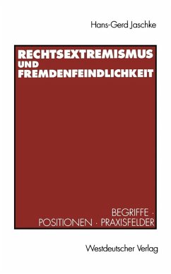 Cover Rechtsextremismus und Fremdenfeindlichkeit (eBook, PDF)