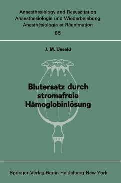 Cover Blutersatz durch stromafreie Hämoglobinlösung (eBook, PDF)