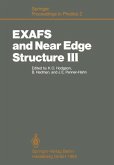 EXAFS and Near Edge Structure III (eBook, PDF)