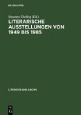 Literarische Ausstellungen von 1949 bis 1985 (eBook, PDF)