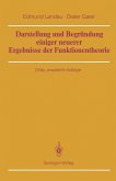 Darstellung und Begründung einiger neuerer Ergebnisse der Funktionentheorie (eBook, PDF)