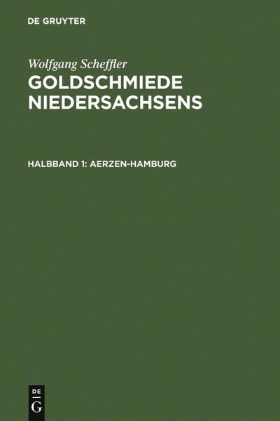 Goldschmiede Niedersachsens (eBook, PDF)