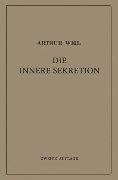 Die innere Sekretion (eBook, PDF)