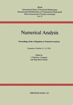 Numerical Analysis (eBook, PDF) - Descloux; Marti