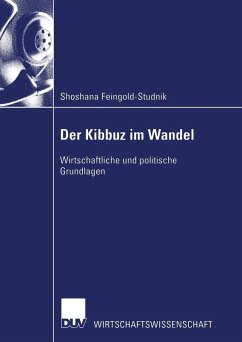 Der Kibbuz im Wandel (eBook, PDF) - Feingold-Studnik, Shoshana