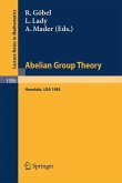 Abelian Group Theory (eBook, PDF)