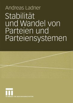 Stabilität und Wandel von Parteien und Parteiensystemen (eBook, PDF) - Ladner, Andreas