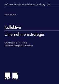 Kollektive Unternehmensstrategie (eBook, PDF) - Sjurts, Insa