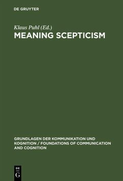 Cover Meaning Scepticism (eBook, PDF)