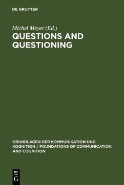 Questions and Questioning (eBook, PDF)