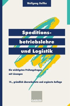 Cover Speditionsbetriebslehre und Logistik (eBook, PDF)