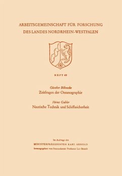 Zeitfragen der Ozeanographie. Nautische Technik und Schiffssicherheit (eBook, PDF) - Böhnecke, Günther