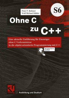 Ohne C zu C++ (eBook, PDF) - Bothner, Peter P.