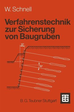 Verfahrenstechnik zur Sicherung von Baugruben (eBook, PDF) - Schnell, Wolfgang