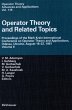 Operator Theory and Related Topics... - Bild 1