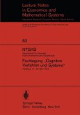 NTG/GI Gesellschaft für Informatik Nachrichtentechnische Gesellschaft. Fachtagung "Cognitive Verfahren und Systeme" (eBook, PDF)