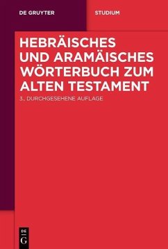 Hebräisches und aramäisches Wörterbuch zum Alten Testament (eBook, PDF)