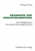 Grammatik und Sprachverarbeitung (eBook, PDF)