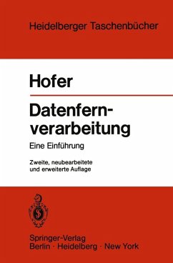 Datenfernverarbeitung (eBook, PDF) - Hofer, H.