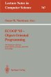 ECOOP '93 - Object-Oriented Programming... - Bild 1