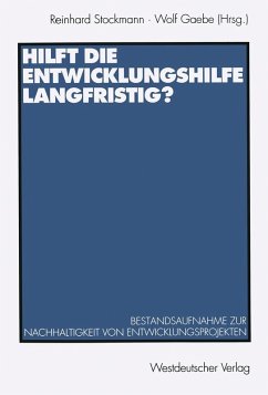 Cover Hilft die Entwicklungshilfe langfristig? (eBook, PDF)