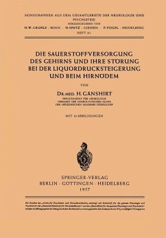 Die Sauerstoffversorgung des Gehirns und ihre Störung bei der Liquordrucksteigerung und beim Hirnödem (eBook, PDF) - Gänshirt, H.