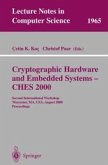 Cryptographic Hardware and Embedded Systems - CHES 2000 (eBook, PDF)