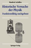 Historische Versuche der Physik (eBook, PDF)