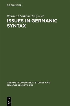 Issues in Germanic Syntax (eBook, PDF)