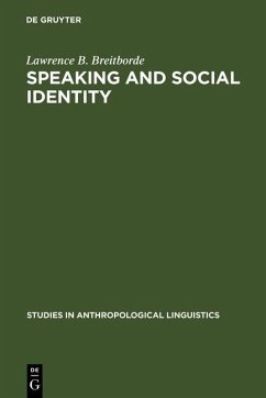 Cover Speaking and Social Identity (eBook, PDF)