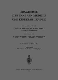 Cover Katheterismus des Duodenums von Säuglingen (eBook, PDF)
